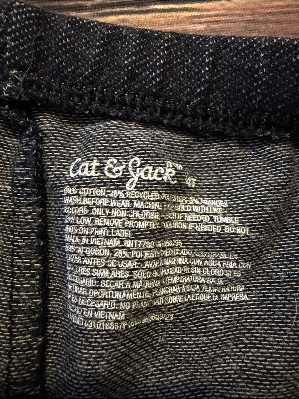 Cat & Jack Girls Leggings Size 4T